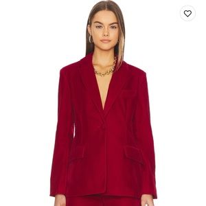 Dark Red Suit - Revolve x Steve Madden